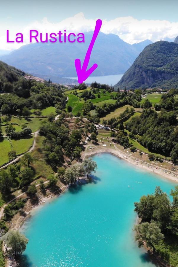 La Rustica Sul Lago Di Tenno Mansarda Eksteriør bilde